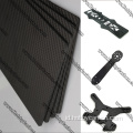 3K Woven Carbon Glass Sheet untuk Multi-rotor